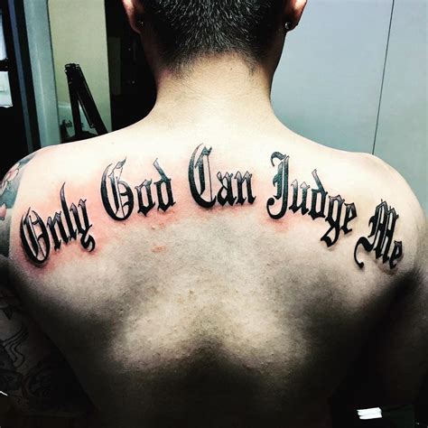 101 Best Only God Can Judge Me Tattoo Ideas You。